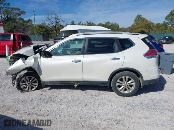 2015 Nissan Rogue SL with VIN 5N1AT2MT4FC916288, listed as a IAAI auction lot 41357258 with 1 mi miles. Bid and sale history available at carsss.com. Image 15.