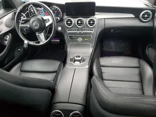 2021 Mercedes-Benz C 300 with VIN W1KWJ8EB7MG068900, listed as a Copart auction lot 83734424 with 42,440 mi miles and Salvage title. Bid and sale history available at DreamBid. Image 8.