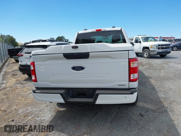 2021 Ford F-150 XL with VIN 1FTEX1CP7MFA52910, listed as a IAAI auction lot 42506488 with 99,607 mi miles and . Bid and sale history available at DreamBid. Image 17.