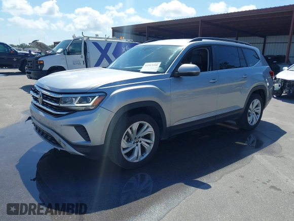 2022 Volkswagen Atlas SE with VIN 1V2WR2CA2NC542530, listed as a IAAI auction lot 41913358 with 37,977 mi miles and . Bid and sale history available at DreamBid. Image 19.