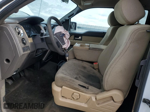 2014 Ford F-150 XL with VIN 1FTEX1EMXEFC40664, listed as a Copart auction lot 43030155 with 144,720 mi miles and Salvage Title. Bid and sale history available at carsss.com. Image 7.