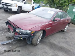 2017 Jaguar XE 25t with VIN SAJAR4BG4HA964555, listed as a IAAI auction lot 42105377 with 89,675 mi miles. Bid and sale history available at carsss.com. Image 2.
