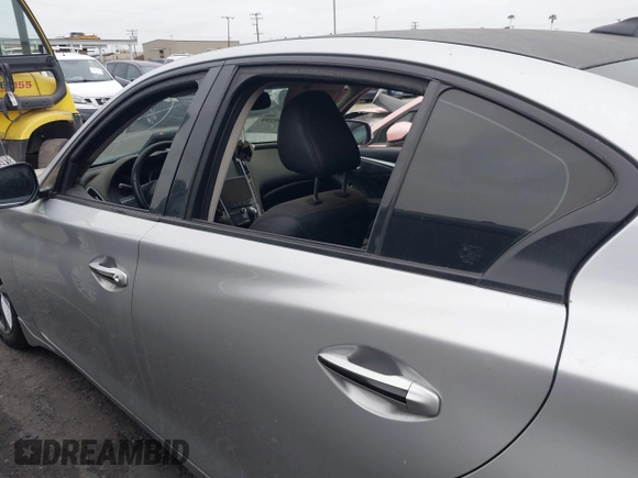 2017 Infiniti Q50 3.0t Premium with VIN JN1EV7APXHM741839, listed as a IAAI auction lot 41260299 with 107,644 mi miles. Bid and sale history available at carsss.com. Image 14.