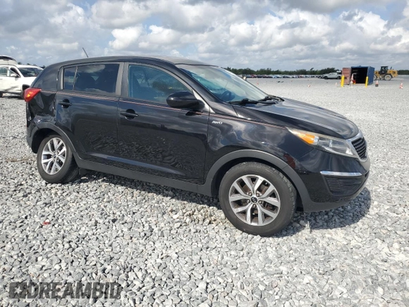 2016 Kia Sportage LX with VIN KNDPBCAC8G7878277, listed as a Copart auction lot 54618695 with 89,501 mi miles and Salvage Title. Bid and sale history available at carsss.com. Image 4.