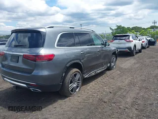 2021 Mercedes-Benz GLS 450 with VIN 4JGFF5KE4MA369504, listed as a IAAI auction lot 39590170 with 101,863 mi miles and . Bid and sale history available at DreamBid. Image 4.