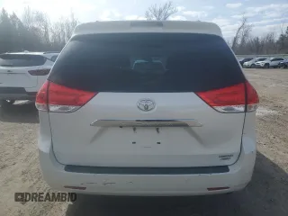 2011 Toyota Sienna XLE with VIN 5TDDK3DC8BS028811, listed as a Copart auction lot 51838095 with 114,506 mi miles and Salvage Title. Bid and sale history available at DreamBid. Image 6.