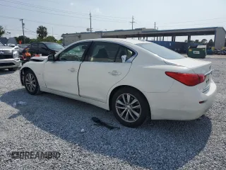 2017 Infiniti Q50 Premium z VIN JN1EV7AP0HM742479, wystawiony jako Copart lot #56358265 z przebiegiem 80 911 mil mil oraz Szkoda całkowita • Salvage title. Historia ofert i sprzedaży dostępna na DreamBid. Obrazek 2.