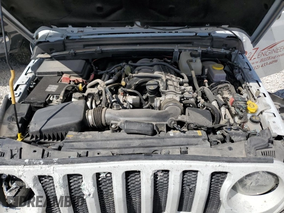 2023 Jeep Wrangler Sport с VIN 1C4HJXAG4PW598962, выставлен на аукционе Copart как лот 71889884 с пробегом 37 986 миль миль и Списание • Salvage title. История ставок и продаж доступна на DreamBid. Изображение 11.