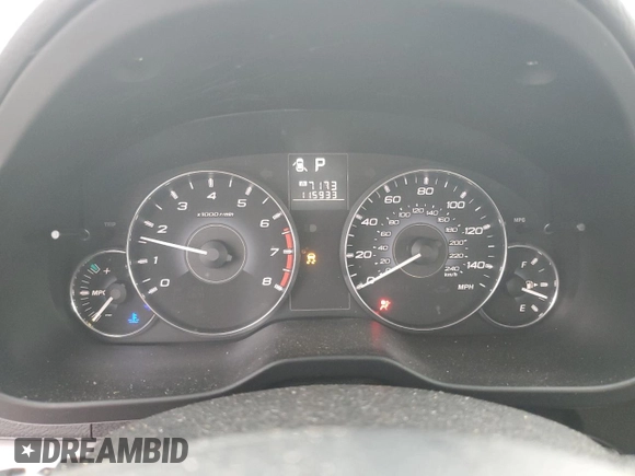 2012 Subaru Legacy Premium with VIN 4S3BMCB6XC3004415, listed as a Copart auction lot 57579405 with 115,933 mi miles and Salvage title. Bid and sale history available at DreamBid. Image 9.