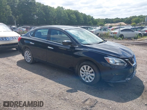 2016 Nissan Sentra S with VIN 3N1AB7AP0GY305908, listed as a IAAI auction lot 40162413 with Not Provided miles. Bid and sale history available at carsss.com. Image 1.