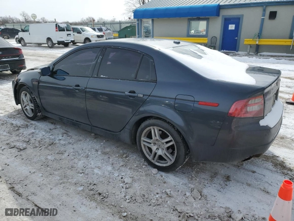 2007 Acura TL with VIN 19UUA66217A035484, listed as a Copart auction lot 46037885 with NaN miles and Salvage Title. Bid and sale history available at carsss.com. Image 2.