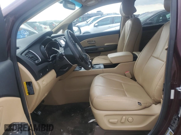 2016 Kia Sedona LX with VIN KNDMB5C12G6163849, listed as a Copart auction lot 55332635 with 94,680 mi miles and Clean Title. Bid and sale history available at carsss.com. Image 7.