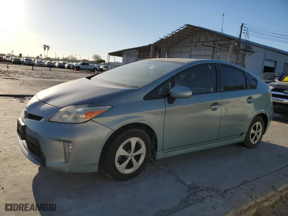 2012 Toyota Prius One with VIN JTDKN3DU0C5413777, listed as a Copart auction lot 52145055 with 0 mi miles and Clean Title. Bid and sale history available at carsss.com. Image 1.