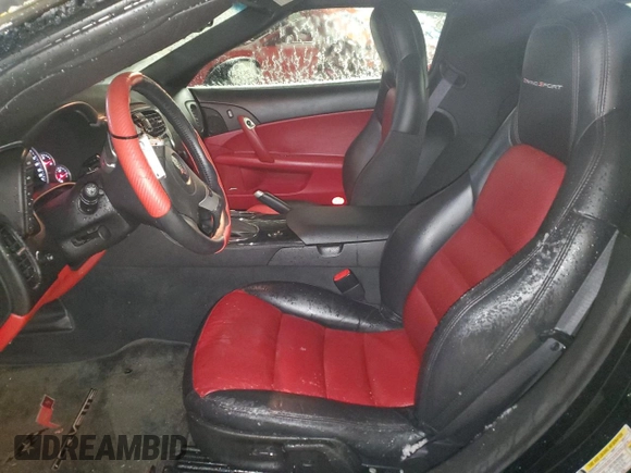 2011 Chevrolet Corvette Z16 Grand Sport 3LT with VIN 1G1YW2DW8B5101300, listed as a Copart auction lot 88465065 with 35,870 mi miles and Clean title. Bid and sale history available at DreamBid. Image 7.