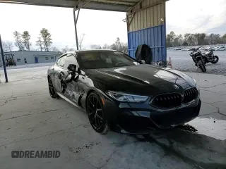 2021 BMW 8 Series 840i with VIN WBAGV2C08MCG13060, listed as a Copart auction lot 42387435 with 39,761 mi miles and Salvage Title. Bid and sale history available at DreamBid. Image 11.