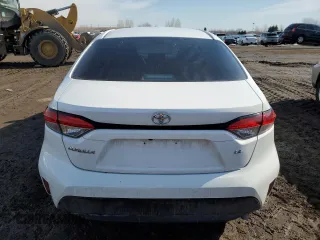 2021 Toyota Corolla L with VIN 5YFBPMBE0MP153686, listed as a Copart auction lot 47201795 with 81,136 mi miles and Clean Title. Bid and sale history available at carsss.com. Image 6.