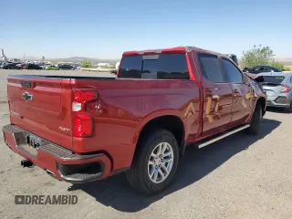 2021 Chevrolet Silverado 1500 RST with VIN 3GCUYEED0MG294021, listed as a Copart auction lot 53527185 with 80,871 mi miles and Salvage Title. Bid and sale history available at DreamBid. Image 3.