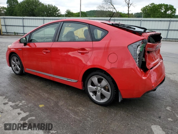 2015 Toyota Prius Four with VIN JTDKN3DU9F0427596, listed as a Copart auction lot 55573695 with 171,480 mi miles and Salvage Title. Bid and sale history available at DreamBid. Image 2.
