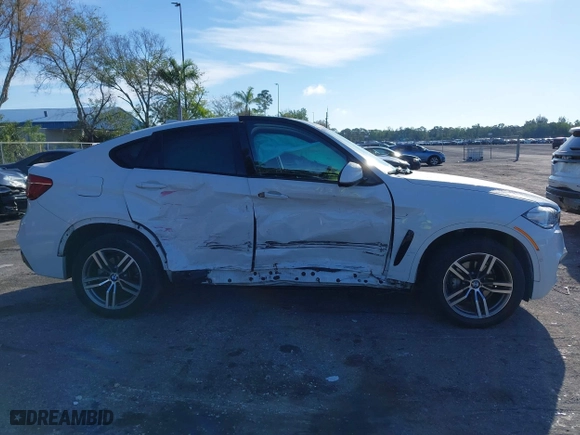 2018 BMW X6 xDrive35i with VIN 5UXKU2C5XJ0Z62290, listed as a IAAI auction lot 41687837 with 102,908 mi miles. Bid and sale history available at carsss.com. Image 14.