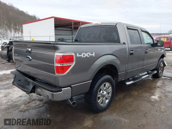 2009 Ford F-150 XL with VIN 1FTRW14849FA51992, listed as a IAAI auction lot 41444548 with 1 mi miles. Bid and sale history available at carsss.com. Image 4.