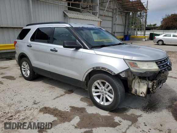 2017 Ford Explorer with VIN 1FM5K7B87HGB14362, listed as a Copart auction lot 55071935 with 216,712 mi miles and Salvage title. Bid and sale history available at DreamBid. Image 4.