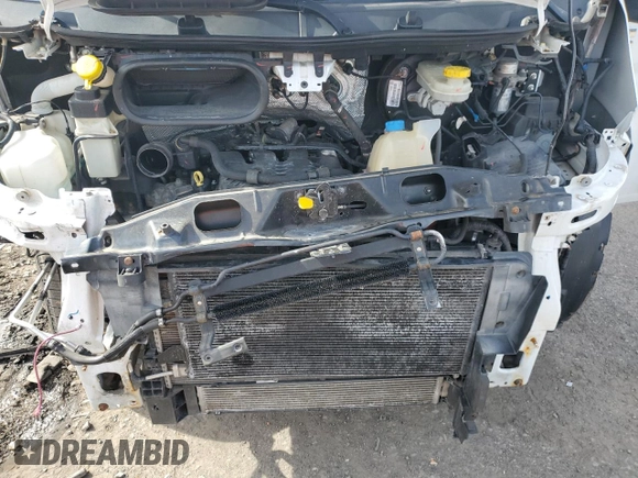 2017 Ram ProMaster Cargo with VIN 3C6TRVAG5HE543608, listed as a Copart auction lot 44298315 with 103,651 mi miles and Salvage Title. Bid and sale history available at DreamBid. Image 12.