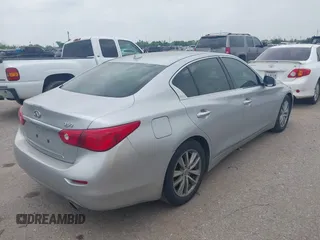 2014 Infiniti Q50 Sport with VIN JN1BV7AP5EM670953, listed as a IAAI auction lot 41913801 with 190,180 mi miles and . Bid and sale history available at DreamBid. Image 4.