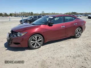 2017 Nissan Maxima S z VIN 1N4AA6AP6HC383636, wystawiony jako Copart lot #50464115 z przebiegiem 86 435 mil mil oraz Szkoda całkowita • Salvage title. Historia ofert i sprzedaży dostępna na DreamBid. Obrazek 1.