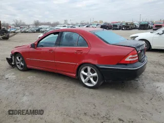 2006 Mercedes-Benz C 230 Sport with VIN WDBRF52H76F787247, listed as a Copart auction lot 43166465 with 195,570 mi miles and Salvage Title. Bid and sale history available at carsss.com. Image 2.