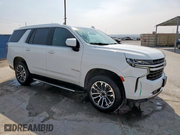 2021 Chevrolet Tahoe LT with VIN 1GNSCNKDXMR263862, listed as a Copart auction lot 58743585 with 131,743 mi miles and Clean title. Bid and sale history available at DreamBid. Image 4.