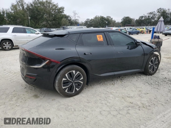 2023 Kia EV6 GT-Line with VIN KNDC44LA3P5101527, listed as a Copart auction lot 44665355 with 33,608 mi miles and Salvage Title. Bid and sale history available at carsss.com. Image 3.