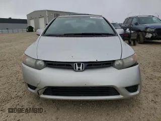 2008 Honda Civic Cpe LX with VIN 2HGFG12668H002566, listed as a Copart auction lot 53576435 with 243,201 mi miles and Clean Title. Bid and sale history available at carsss.com. Image 5.