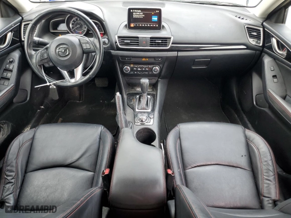 2016 Mazda Mazda3 i Grand Touring with VIN 3MZBM1N74GM296573, listed as a Copart auction lot 51242855 with 130,100 mi miles and Salvage Title. Bid and sale history available at carsss.com. Image 8.