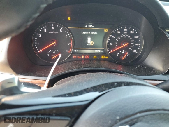 2017 Kia Cadenza Technology with VIN KNALC4J1XH5062777, listed as a Copart auction lot 77403494 with 141,754 mi miles and Salvage Title. Bid and sale history available at carsss.com. Image 9.