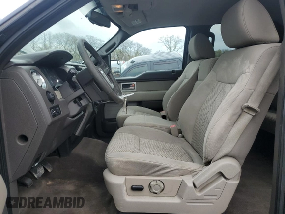 2010 Ford F-150 XL with VIN 1FTFW1EV1AKB33018, listed as a Copart auction lot 54377785 with 160,695 mi miles and Salvage title. Bid and sale history available at DreamBid. Image 7.