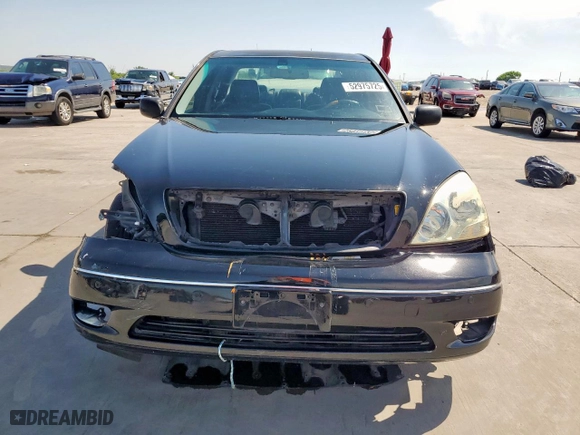 2003 Lexus LS 430 with VIN JTHBN30F530116362, listed as a Copart auction lot 52975725 with 254,221 mi miles and Salvage Title. Bid and sale history available at carsss.com. Image 5.