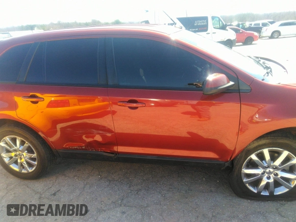 2014 Ford Edge SEL with VIN 2FMDK3JC3EBB06191, listed as a IAAI auction lot 41784832 with 142,847 mi miles. Bid and sale history available at carsss.com. Image 13.