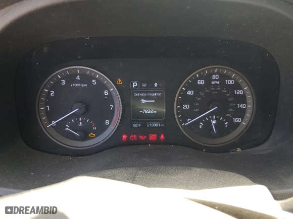 2017 Hyundai Tucson SE Plus with VIN KM8J33A42HU268238, listed as a Copart auction lot 53924795 with 210,001 mi miles and Clean Title. Bid and sale history available at carsss.com. Image 9.