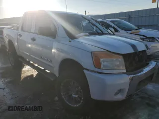 2012 Nissan Titan SV with VIN 1N6AA0EC1CN326088, listed as a Copart auction lot 42799335 with 163,218 mi miles and Salvage Title. Bid and sale history available at carsss.com. Image 4.