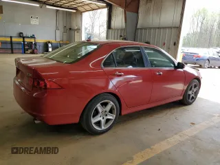 2006 Acura TSX with VIN JH4CL96876C019687, listed as a Copart auction lot 50869705 with 200,699 mi miles and Salvage Title. Bid and sale history available at carsss.com. Image 3.