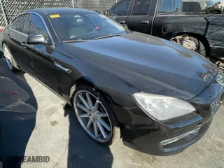 2013 BMW 6 Series 640i with VIN WBA6A0C5XDDF14354, listed as a Copart auction lot 51550615 with NaN miles and Clean Title. Bid and sale history available at carsss.com. Image 1.