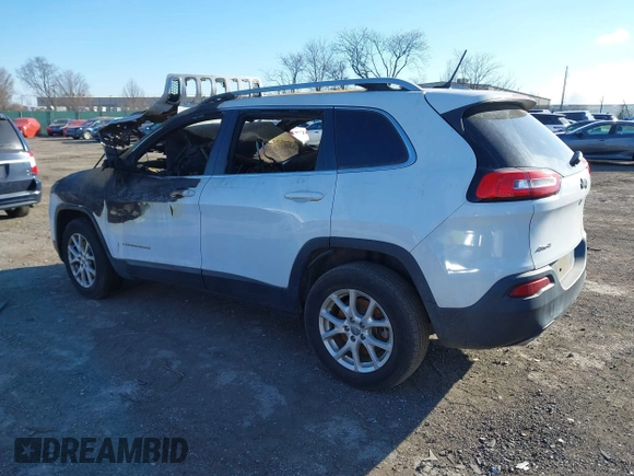 2017 Jeep Cherokee Latitude with VIN 1C4PJMCS6HW529977, listed as a IAAI auction lot 41315492 with Not provided miles and . Bid and sale history available at DreamBid. Image 3.