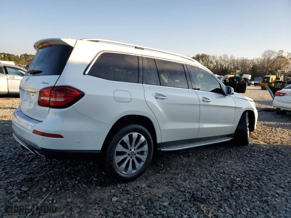 2018 Mercedes-Benz GLS with VIN 4JGDF6EE4JB170113, listed as a Copart auction lot 83087384 with 70,755 mi miles and Salvage Title. Bid and sale history available at carsss.com. Image 3.