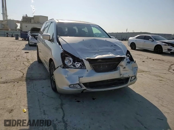 2007 Honda Odyssey Touring with VIN 5FNRL38817B099305, listed as a Copart auction lot 52005335 with 215,799 mi miles and Salvage Title. Bid and sale history available at carsss.com. Image 12.