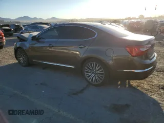 2014 Kia Cadenza Premium z VIN KNALN4D79E5130587, wystawiony jako Copart lot #54948125 z przebiegiem 152 431 mil mil oraz Szkoda całkowita • Salvage title. Historia ofert i sprzedaży dostępna na DreamBid. Obrazek 2.