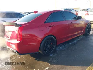 2016 Cadillac ATS-V with VIN 1G6AN5RY1G0120446, listed as a IAAI auction lot 41337776 with 97,502 mi miles. Bid and sale history available at carsss.com. Image 4.