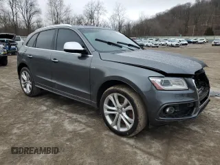 2015 Audi SQ5 Premium Plus with VIN WA1CGAFP6FA134205, listed as a Copart auction lot 40572984 with 90,051 mi miles. Bid and sale history available at carsss.com. Image 4.
