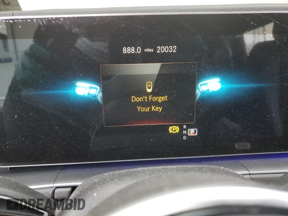 2023 Mercedes-Benz GLS 580 with VIN 4JGFF8GE7PA991822, listed as a Copart auction lot 38947544 with 20,032 mi miles and . Bid and sale history available at DreamBid. Image 9.
