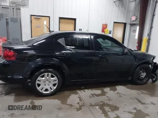 2012 Dodge Avenger SE with VIN 1C3CDZAB7CN115308, listed as a IAAI auction lot 41332696 with 84,006 mi miles and . Bid and sale history available at DreamBid. Image 13.