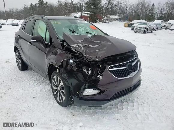 2017 Buick Encore Essence with VIN KL4CJGSB3HB118488, listed as a Copart auction lot 83604514 with 0 mi miles and Salvage Title. Bid and sale history available at carsss.com. Image 11.